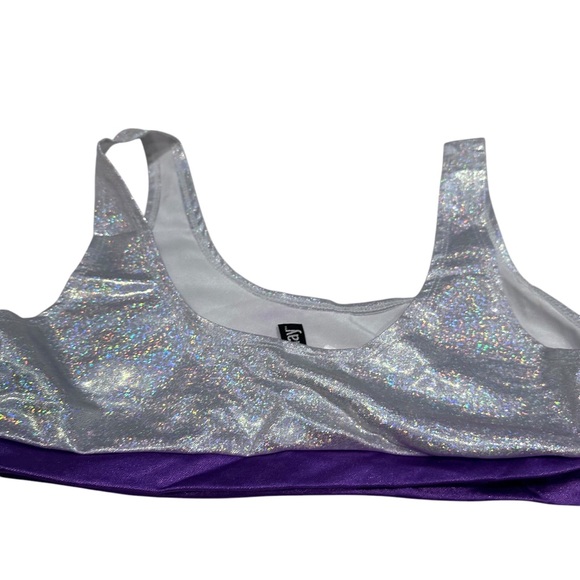 Forplay Purple and White Athletic Set - Picture 13 of 16